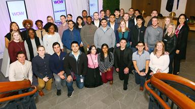 Verizon Leadership Development Program member group photo