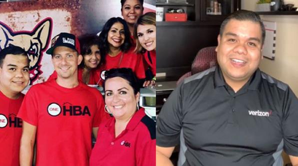 Verizon bilingual employees.