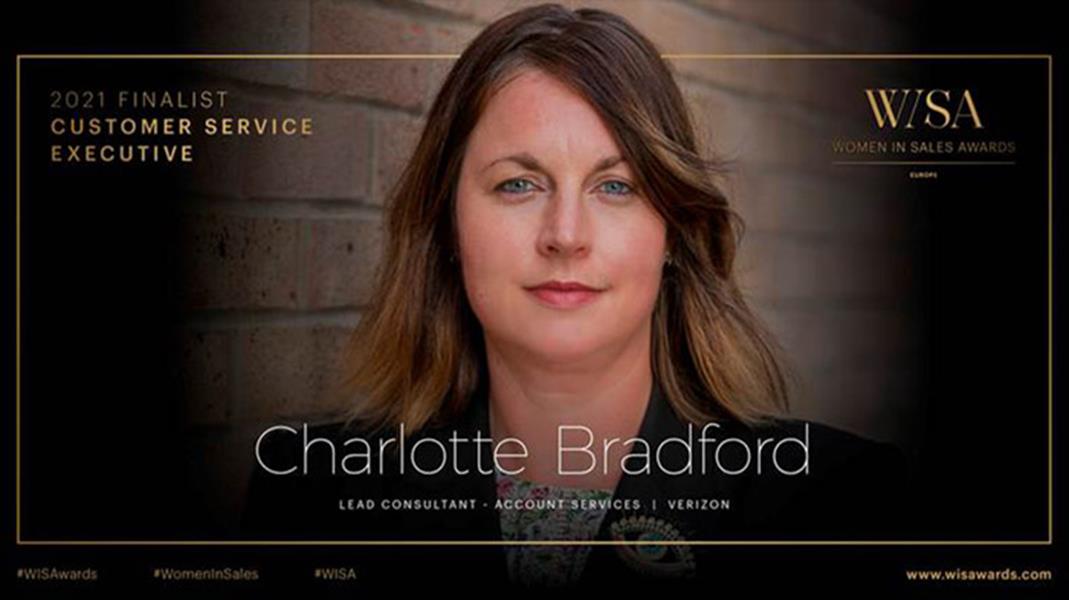 Charlotte Bradford, 2021 Finalist Customer Service Executive