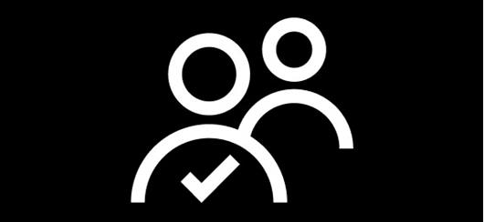 People And Checkmark Icon